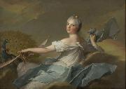 Jjean-Marc nattier Princess Marie Adelaide of France - The Air oil painting